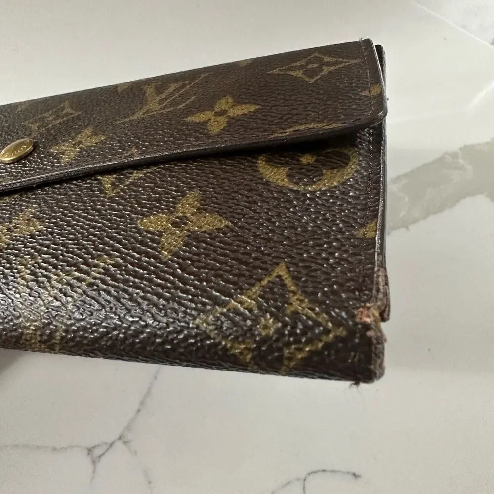 Vintage Louis Vuitton Monogram Porte Tresor International Long Wallet - Picture 11 of 12